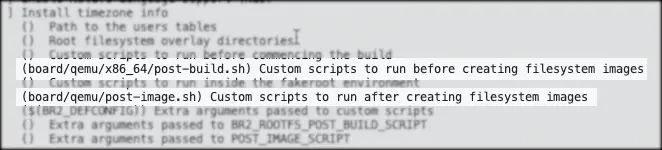 Custom scripts