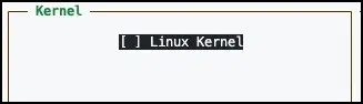 Disabling the kernel