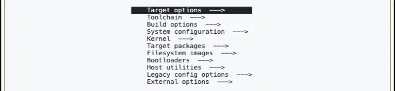 Configuring Buildroot for Crafting Images