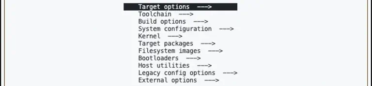 Configuring Buildroot for Crafting Images