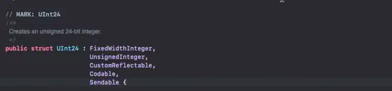 Creating an Int24 for iOS