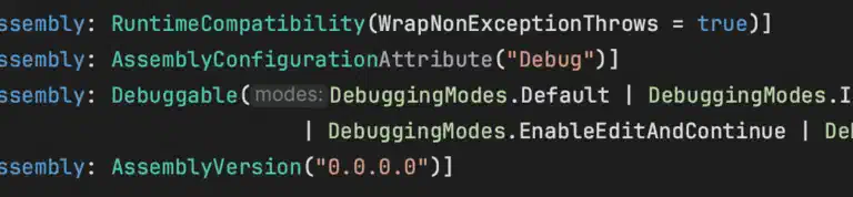 Forcing .NET Into Debug Mode