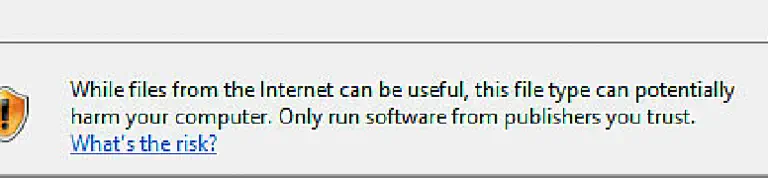 Handling “Open File – Security Warning”