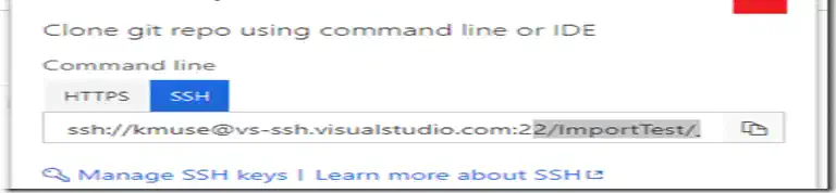 Using SSH with Visual Studio Team Services
